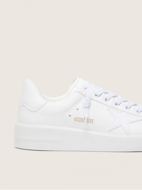 Women’s bio-based Purestar with white star and heel tab