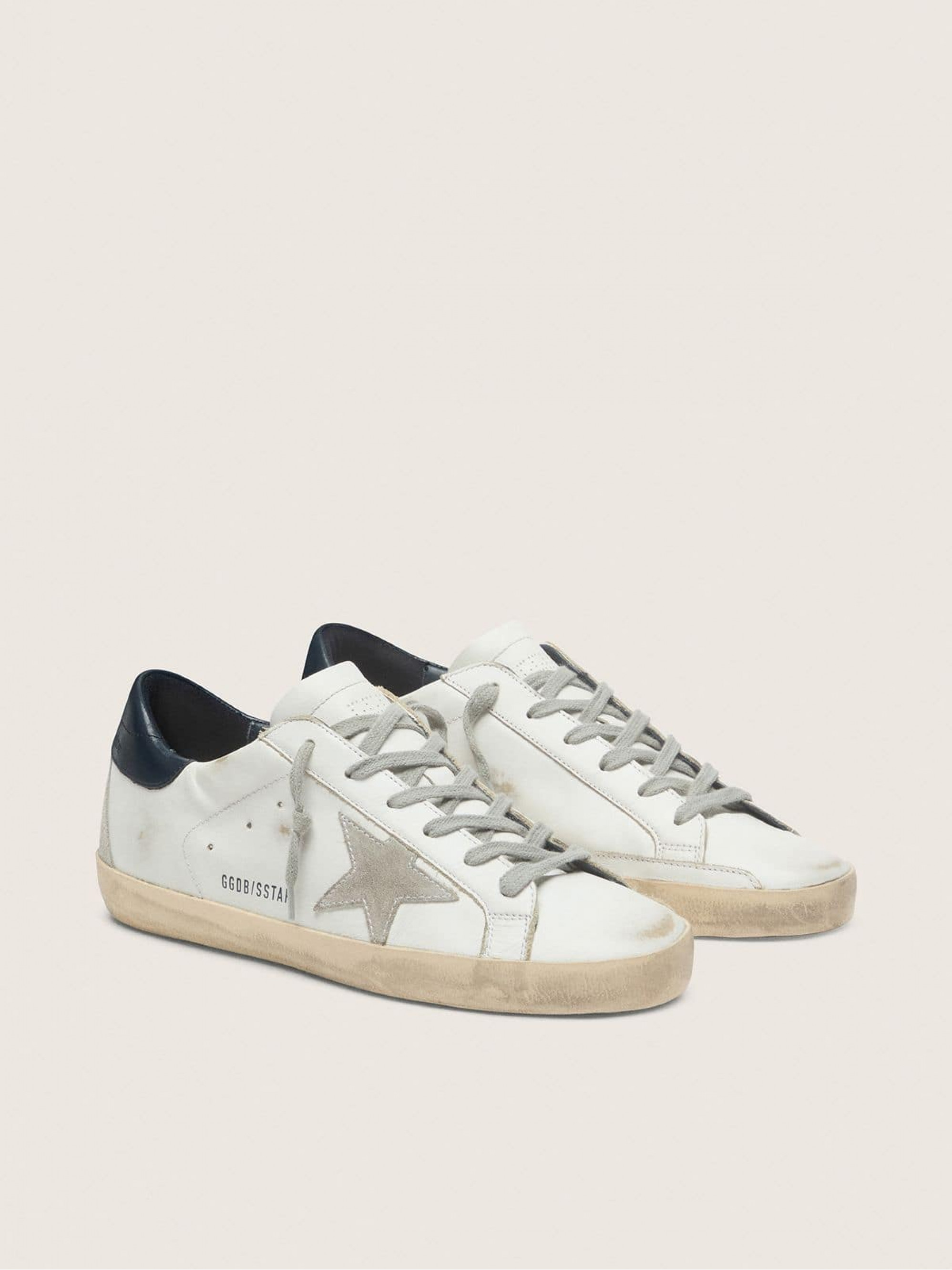 Women's blue and white Super-Star sneakers | Golden Goose