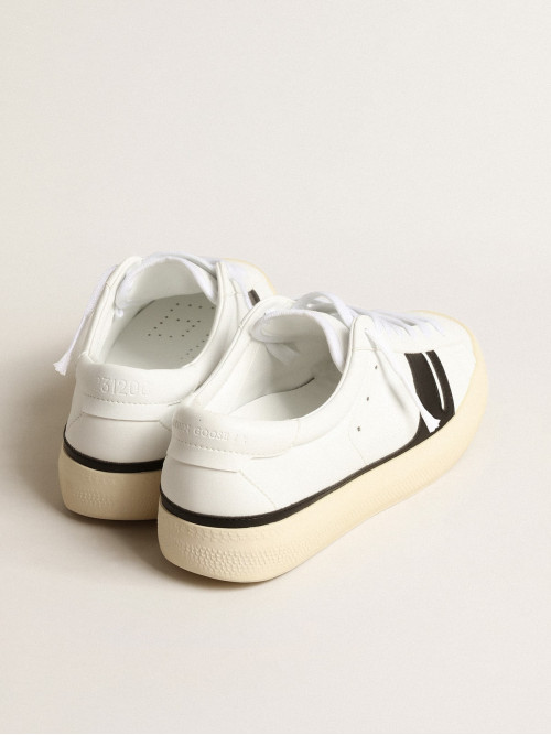 Yatay Model 1B white sneakers with black Y | Golden Goose